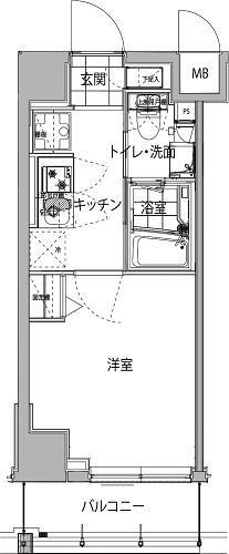ハーモニーレジデンス品川ウエスト＃００２