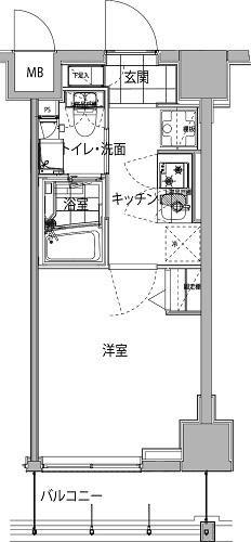 ハーモニーレジデンス品川ウエスト＃００２