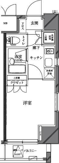セジョリ蒲田(間取り)
