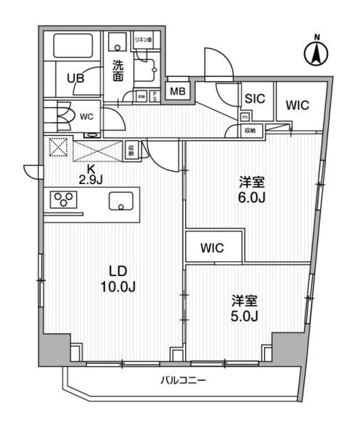 SYFORME西小山(間取り)