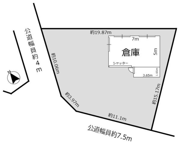 江南市慈光堂町北貸倉庫