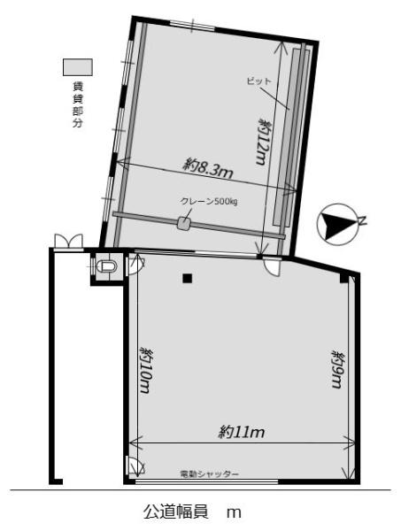 江南市草井町若草貸倉庫