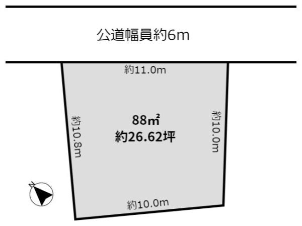 江南市宮後町船渡の貸地