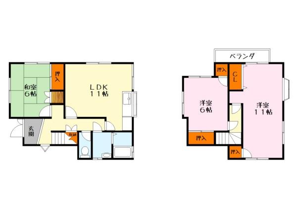 湖南市宮の森貸家