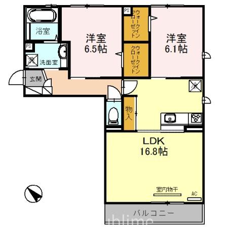 La・maison　est
