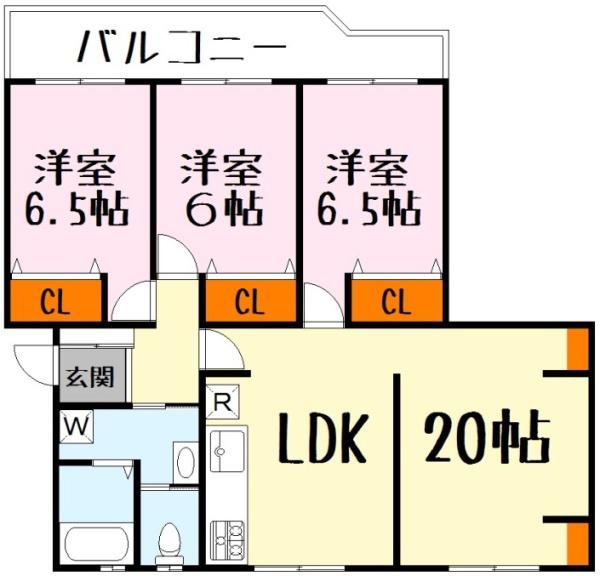 膳所ハイツ4号棟