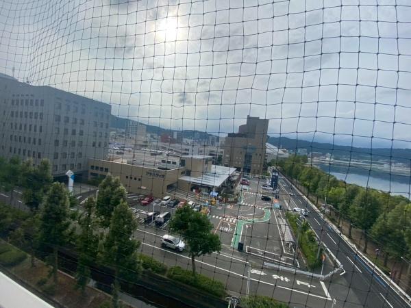 ルネ大津1号棟(現地からの眺望)