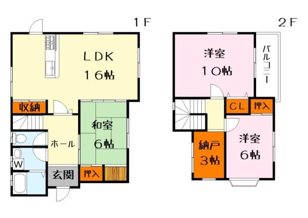 石部宝来坂貸家