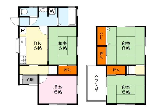 上笠4丁目貸家