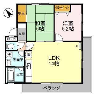 ヴィラ・デ・コローレ(間取り)