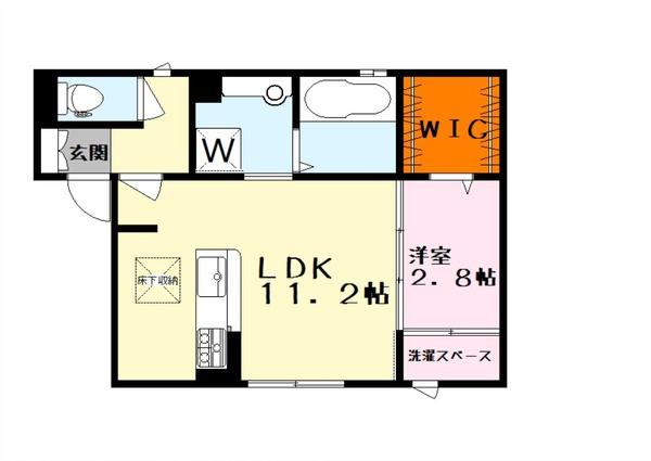 Bonheur草津(間取り)