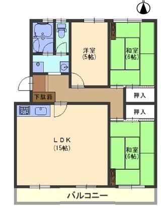 膳所ハイツ8号棟