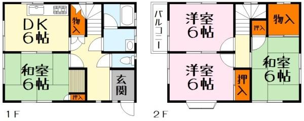 倉治2丁目貸家
