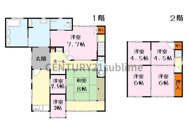 下阪本一丁目戸建