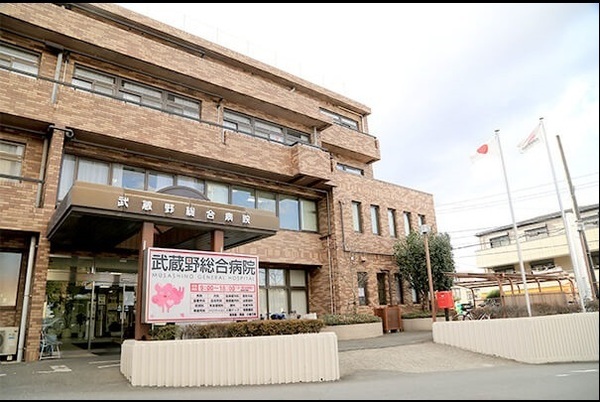 川越市大字大袋新田のアパート(武蔵野総合病院)