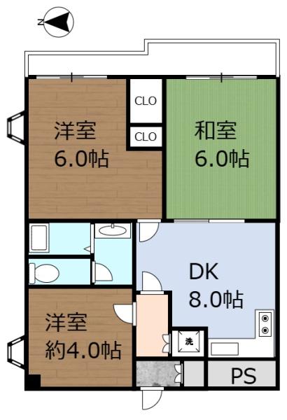 トーア川越308号室