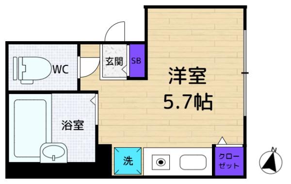 練馬区練馬１丁目のアパート