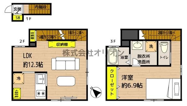 練馬区練馬２丁目のアパート