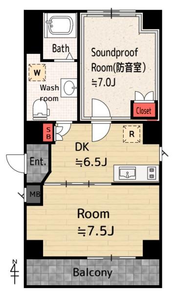 練馬区中村北２丁目のマンション