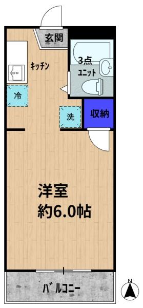 中野区鷺宮３丁目のアパート