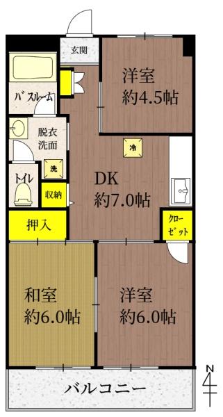 中野区上鷺宮２丁目のマンション