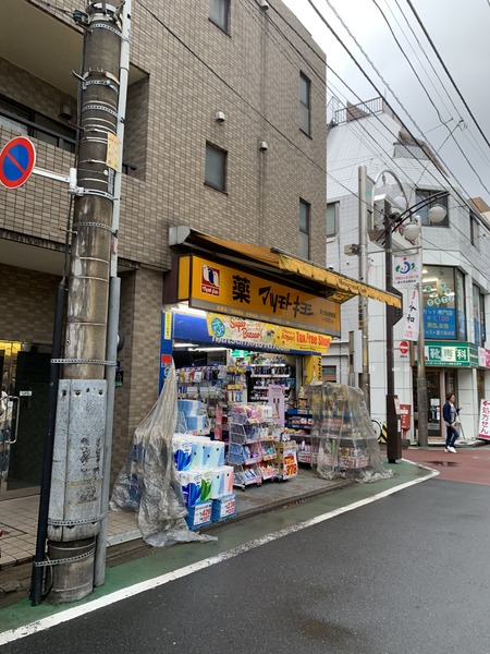 中野区上鷺宮４丁目のアパート(マツモトキヨシ富士見台駅前店)
