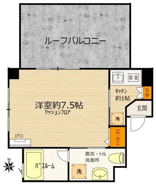 カーサ躑躅ヶ丘（ツツジガオカ）-4F