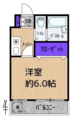 練馬区貫井1丁目のマンション(間取り)