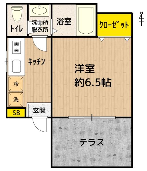 練馬区向山２丁目のアパート