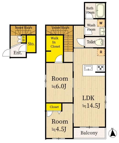 杉並区井草１丁目のアパート