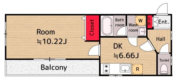 練馬区中村３丁目のアパート