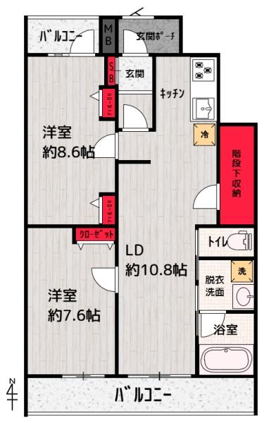 ベルメゾン中村橋サウス