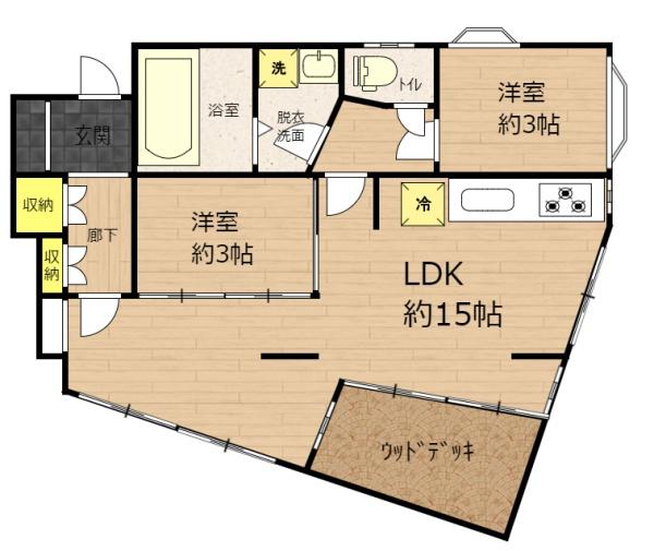 練馬区貫井４丁目のアパート