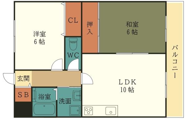 川西市南花屋敷４丁目のマンション