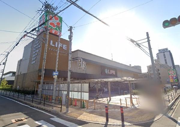 守口市長池町の店舗付住宅(ライフ守口滝井店)