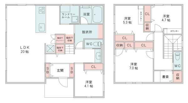 兵庫県川西市萩原台西2丁目　貸家