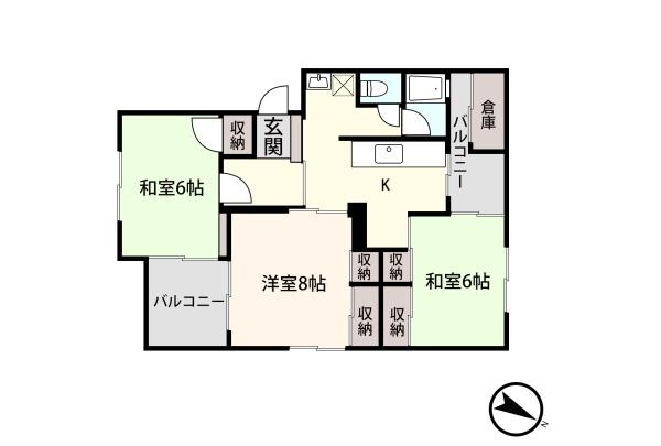 アシスト第11青森マンション(間取り)