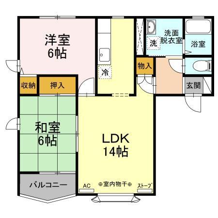 クイーンズパーク青葉　Ａ