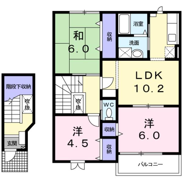 青森市大字石江のアパート