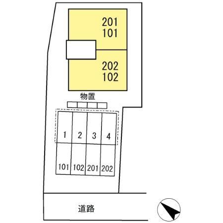 青森市大字大野字若宮のアパート