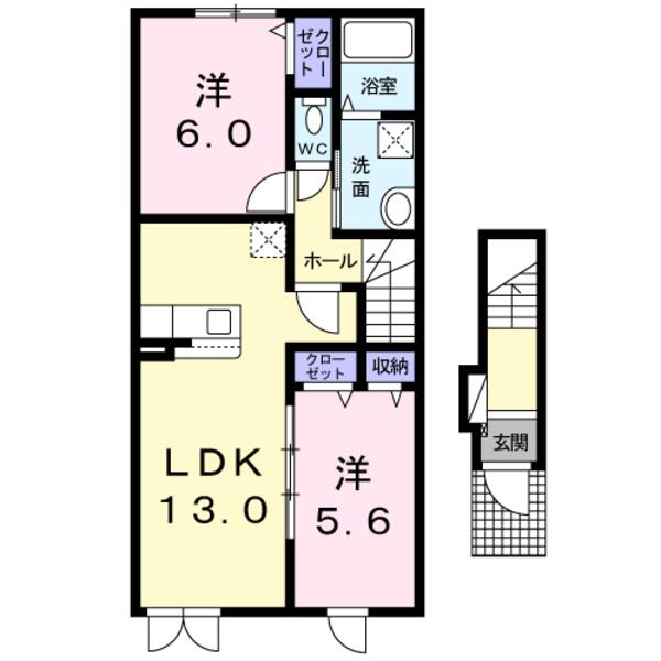 青森市佃１丁目のアパート