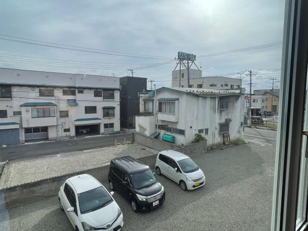 青森市松原2丁目のアパート(現地からの眺望)