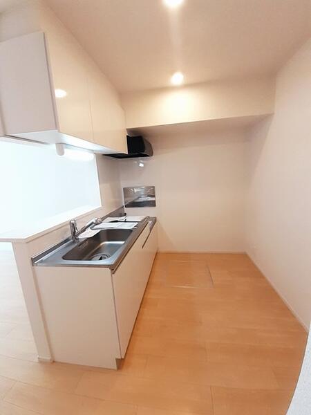 青森市花園1丁目のアパート(キッチン)