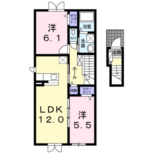 カエルムU2(間取り)