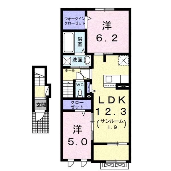青森市富田２丁目のアパート