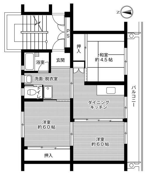 ビレッジハウス石渡2号棟