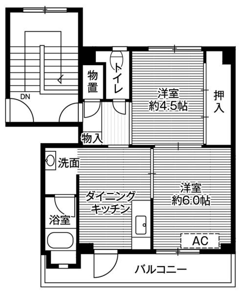 ビレッジハウス浜の町1号棟