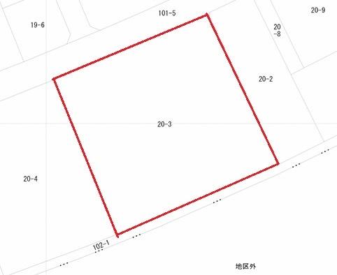 弘前市早稲田3丁目貸地