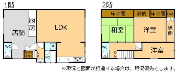 中村区京田町貸店舗付き住宅
