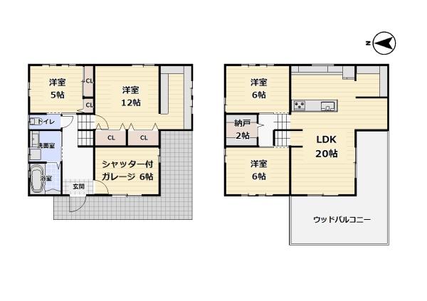 堺市中区東山　一軒家